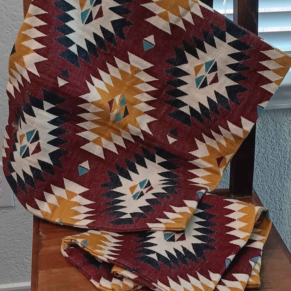 IKEA shams native western pillow covers - set of 2 (discontinued style)